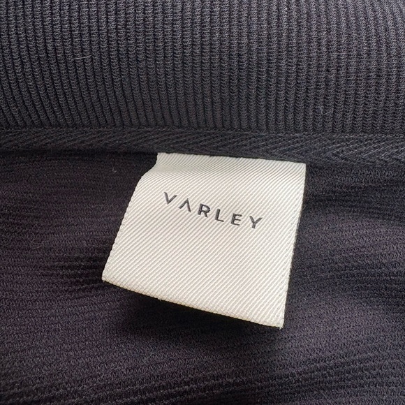 Varley Vine Ottoman Half Zip Pullover | M | Black - Picture 4 of 11